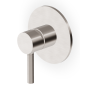 PAN MITIGEUR DE DOUCHE SANS DÉVIATEUR NICKEL BROSSÉ