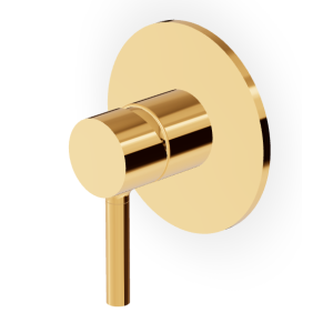 PAN MITIGEUR DE DOUCHE SANS DÉVIATEUR OR