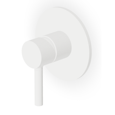 PAN MITIGEUR DE DOUCHE SANS DÉVIATEUR BLANC MAT GRAINÉ