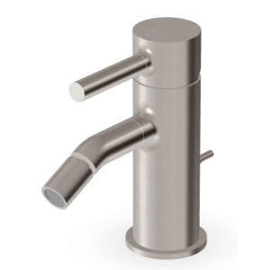 PAN MITIGEUR BIDET AVEC DÉCHARGE NICKEL BROSSÉ