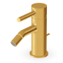 PAN MITIGEUR BIDET AVEC DÉCHARGE OR BROSSÉ