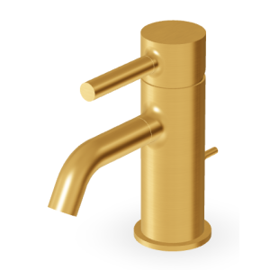PAN MITIGEUR LAVABO AVEC VIDAGE OR BROSSÉ