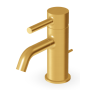 PAN MITIGEUR LAVABO AVEC VIDAGE OR BROSSÉ
