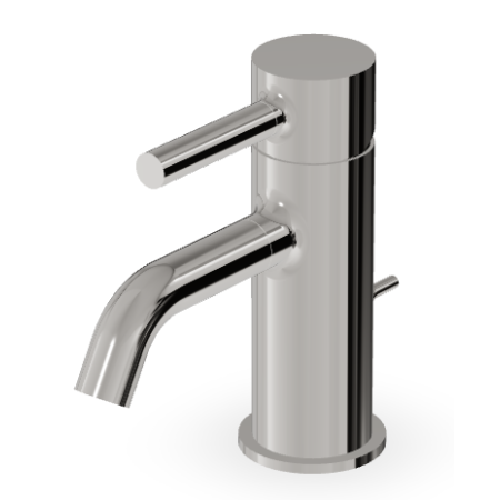 PAN MITIGEUR LAVABO AVEC VIDAGE NICKEL