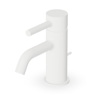 PAN MITIGEUR LAVABO AVEC VIDAGE BLANC MAT EMBOSSÉ