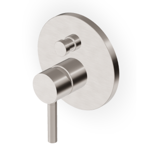 PAN MITIGEUR DE DOUCHE AVEC DÉVIATEUR NICKEL BROSSÉ