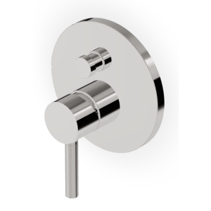 PAN MITIGEUR DE DOUCHE AVEC DÉVIATEUR NICKEL