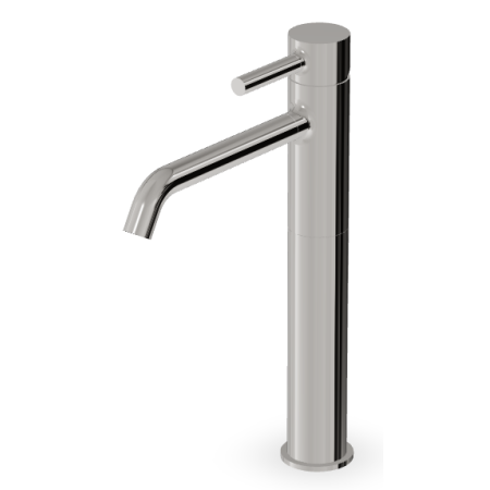 PAN MITIGEUR LAVABO ALLONGÉ SANS VIDAGE NICKEL