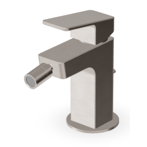JINGLE MITIGEUR BIDET AVEC VIDAGE NICKEL BROSSÉ