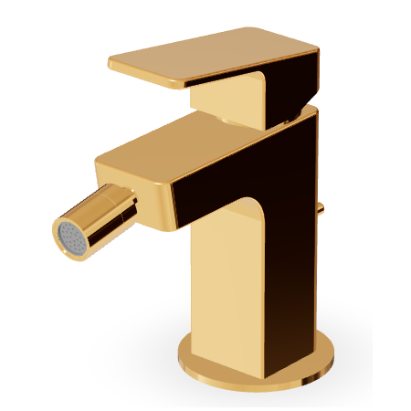 JINGLE MITIGEUR BIDET AVEC VIDAGE OR
