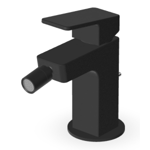 JINGLE MITIGEUR BIDET AVEC VIDAGE NOIR MAT EMBOSSÉ