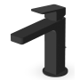 JINGLE MITIGEUR LAVABO AVEC VIDAGE NOIR MAT EMBOSSÉ