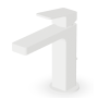 JINGLE MITIGEUR LAVABO AVEC VIDAGE BLANC MAT GRAINÉ