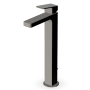 JINGLE MITIGEUR LAVABO ALLONGÉ AVEC VIDAGE METAL BLACK