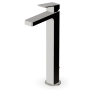 JINGLE MITIGEUR LAVABO ALLONGÉ AVEC VIDAGE NICKEL