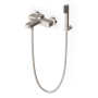 JINGLE MITIGEUR BAIN-DOUCHE EXTÉRIEUR NICKEL BROSSÉ