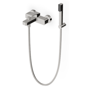 JINGLE MITIGEUR BAIN-DOUCHE EXTÉRIEUR NICKEL