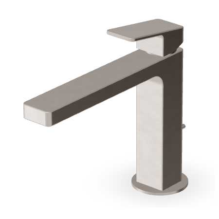 JINGLE MITIGEUR LAVABO AVEC VIDAGE NICKEL BROSSÉ