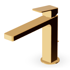 JINGLE MITIGEUR LAVABO AVEC VIDAGE OR