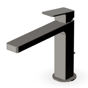 JINGLE MITIGEUR LAVABO AVEC VIDAGE METAL BLACK