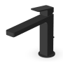 JINGLE MITIGEUR LAVABO AVEC VIDAGE NOIR MAT EMBOSSÉ