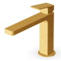 JINGLE MITIGEUR LAVABO SANS VIDAGE BEC LONG OR BROSSÉ