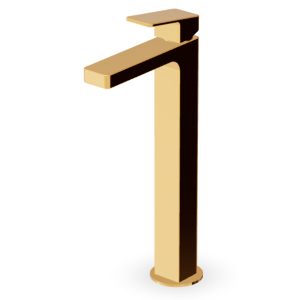JINGLE MITIGEUR LAVABO HAUT SANS VIDAGE OR