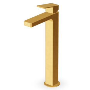 JINGLE MITIGEUR LAVABO HAUT SANS VIDAGE OR BROSSÉ
