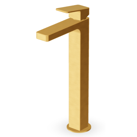 JINGLE MITIGEUR LAVABO HAUT SANS VIDAGE OR BROSSÉ