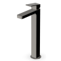 JINGLE MITIGEUR LAVABO HAUT S/SIPHON METAL BLACK
