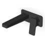 JINGLE MITIGEUR LAVABO MURAL 180MM NOIR MAT EMBOSSÉ