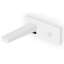 JINGLE MITIGEUR LAVABO SANS VIDAGE BLANC MAT GRAINÉ