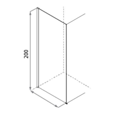 CÔTÉ FIXE x DEDALO ANGLE PLUS 1 BATTANT+1 FIXE