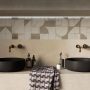 ALLMARBLE_WALL GOLDEN WHITE SATIN 40X120 DÉCOR CLUB