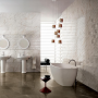 ALLMARBLE_WALL GOLDEN WHITE LUX 40X120 STRUCTURE PAVÉ 3D Rectifié
