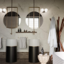 ALLMARBLE_WALL GOLDEN WHITE SATIN 40X120 Rectifié