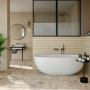 CARACTER_WALL GREIGE STRUTTURA WALLTONE 3D 30X90 Rectifié