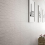 CHALK GREY STRUTT. BRICK 3D 25X76