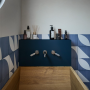 CROGIOLO_SCENARIO BLU DECORO MIX 20X20