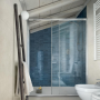 CROGIOLO_RICE BLU DECORO LEAF LUX 5X15