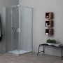 FAST CABINE DE DOUCHE D'ANGLE 2 PORTES COULISSANTES