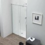 FAST CABINE DE DOUCHE EN NICHE PORTE COULISSANTE