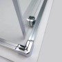 FAST CABINE DE DOUCHE EN NICHE PORTE COULISSANTE