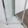 FAST CABINE DE DOUCHE D'ANGLE PORTE PLIANTE + CÔTÉ FIXE