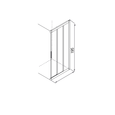ANTA DX x MERCURIO ANGLE 4 PORTES COULISSANTES