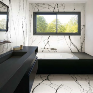 B&W BREACH HIGH-GLOSSY 60X120 Rectifié