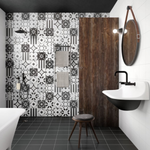 PATCHWORK B&W MIX 20X20