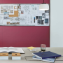 BUILDTECH/2.0 BURGUNDY GLOSSY 120X120 - Épaisseur 6mm