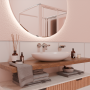 BRIM MITIGEUR LAVABO ENCASTRÉ 180MM CHROME