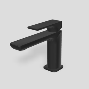 Mitigeur Monocommande Lavabo 100 - HASK - Noir Mat